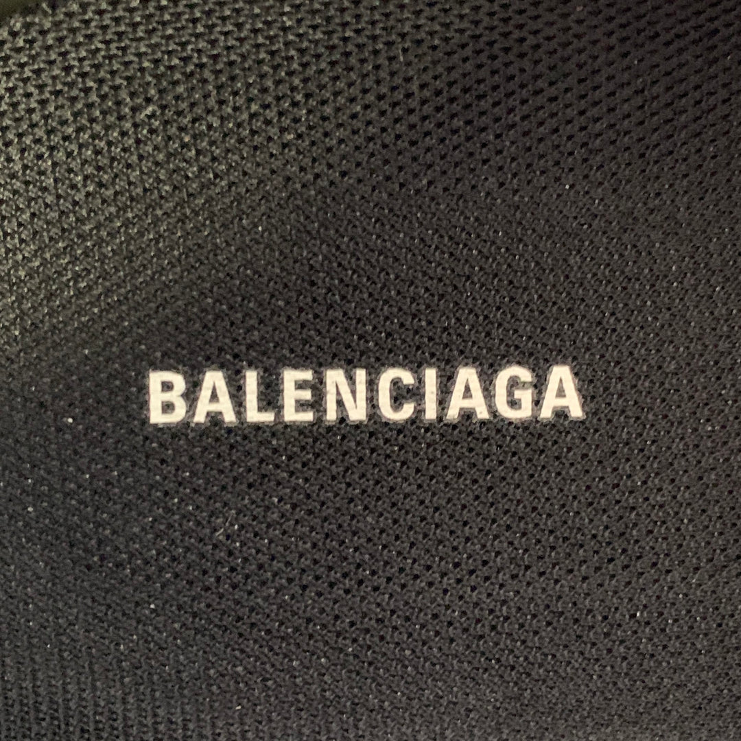 BALENCIAGA Size 11 Triple S Mold Black EVA Chunky Sneakers
