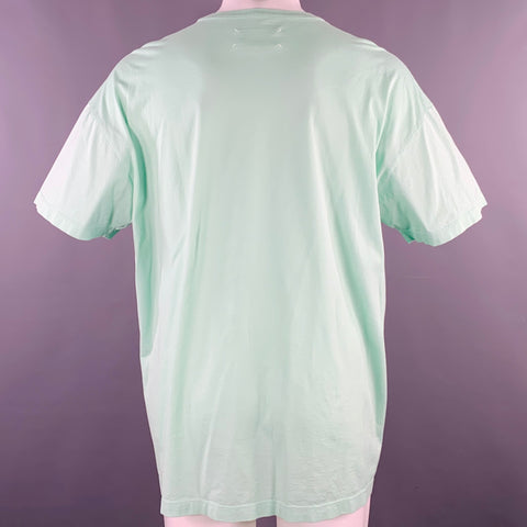 MAISON MARGIELA Size XS Green Mint Cotton Short Sleeve T-shirt