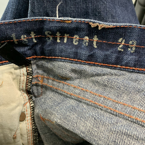 WILLIAMSBURG GARMENT CO. Size 30 Blue Cotton Jeans