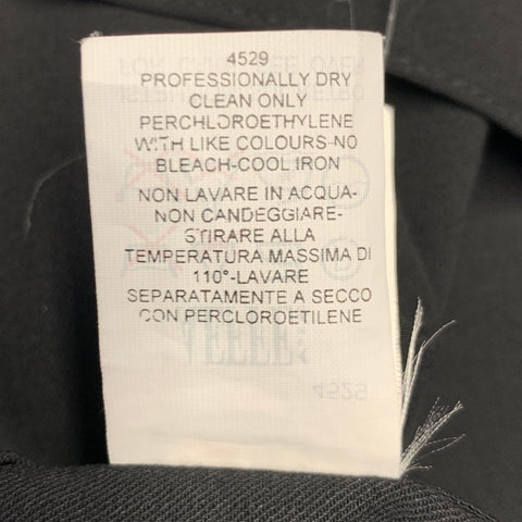 JUPE PORTEFEUILLE JEAN PAUL GAULTIER Laine et Soie Noire Taille XL