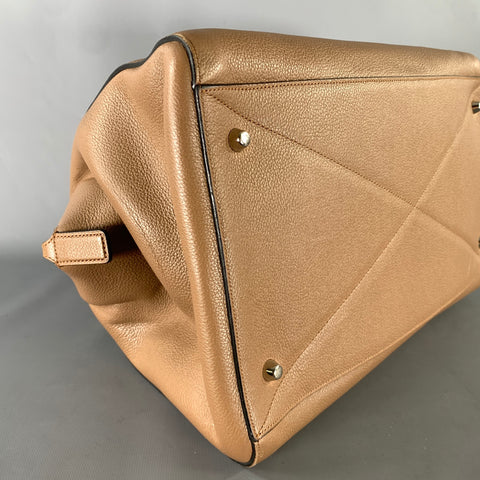 MARC JACOBS Tan Pebble Grain Leather Satchel HandBags