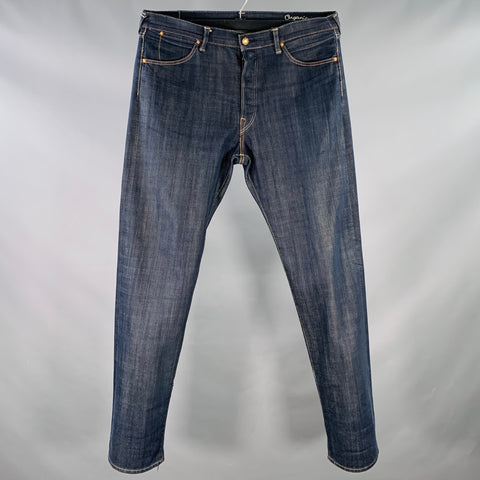 45rpm 2017 Size 38 Indigo Organic Cotton Straight Selvedge Jeans