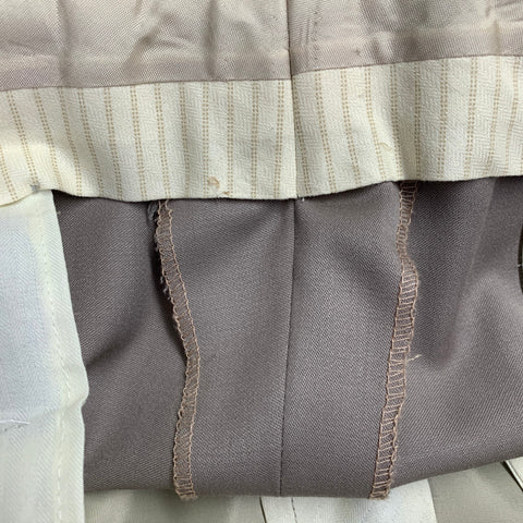 Pantalon de ville fuselé à devant plat gris BULLOCK&JONES taille 36
