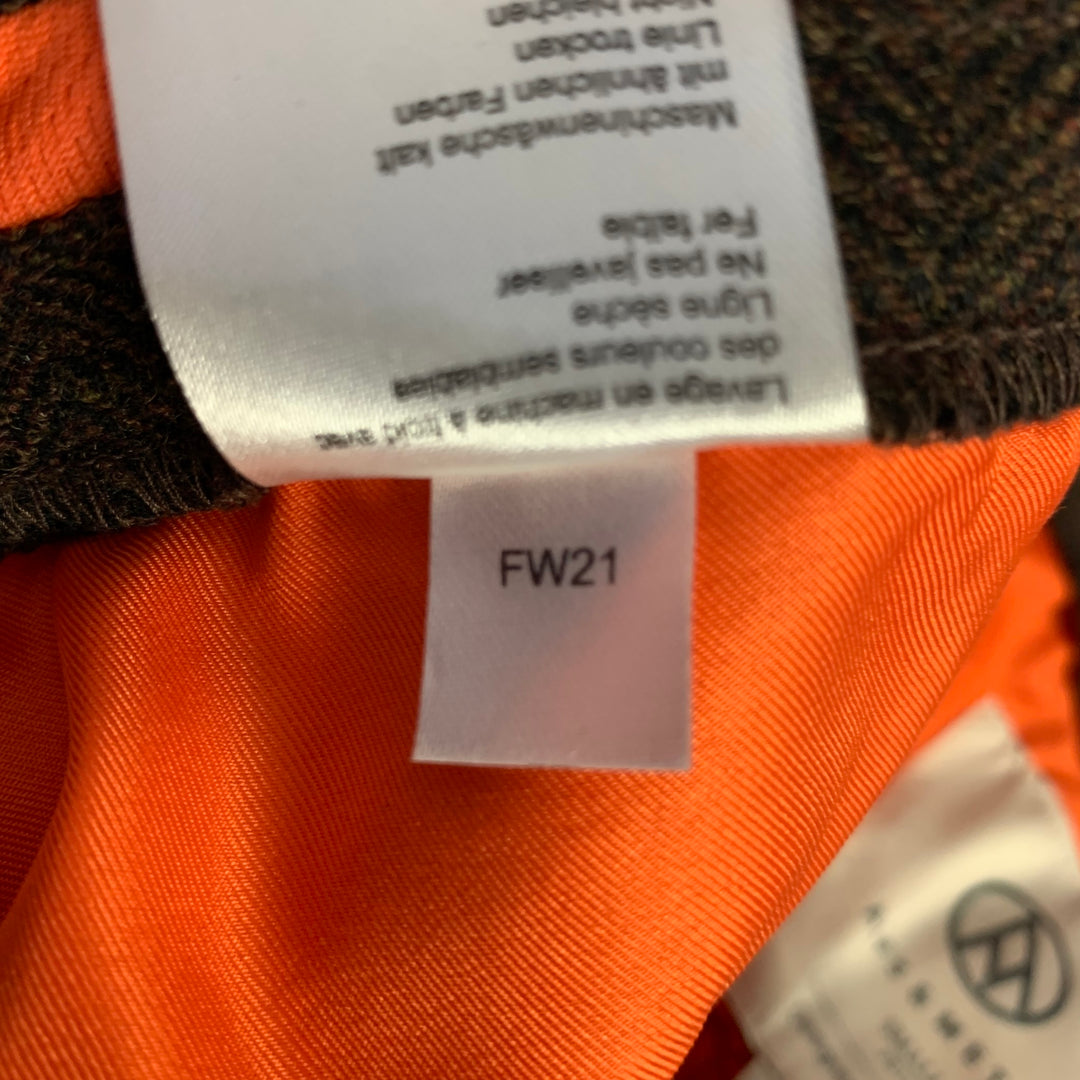 ALPS AND METERS Size S Brown Heather Winter Casual Pants