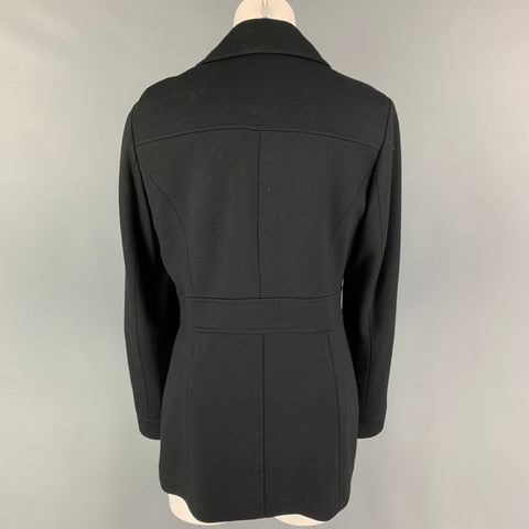I.N.C. Size L Black Rayon Blend Button Up Jacket