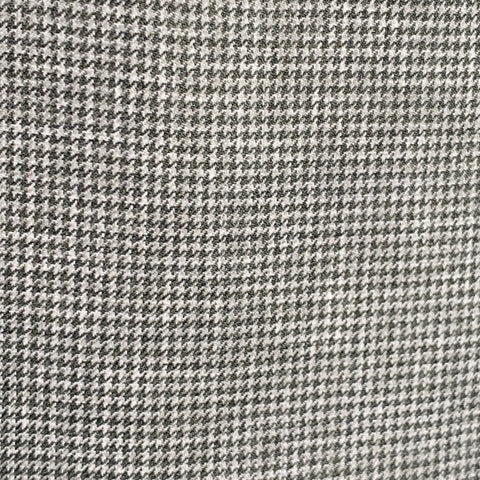 SUITSUPPLY Size 38 Grey Charcoal Houndstooth Wool Notch Lapel Suit