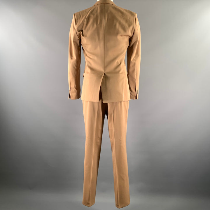 H & M MARGIELA Size 40 Camel Wool Notch Lapel Suit