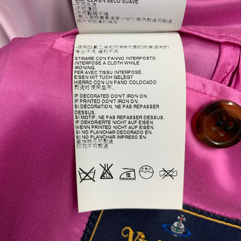VIVIENNE WESTWOOD Size 36 Black Wool Single Breasted Sport Coat