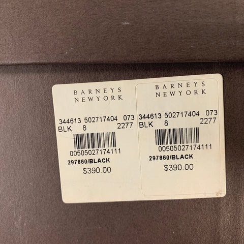 BOTTEGA VENETA Taille 8 Bottes de Pluie en Caoutchouc Noir Tressé Intrecciato