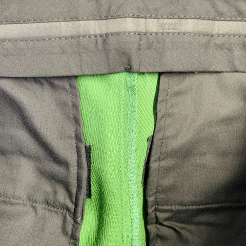 AMI by ALEXANDRE MATTIUSSI Size 8 Green Virgin Wool Twill Flat Front Dress Pants