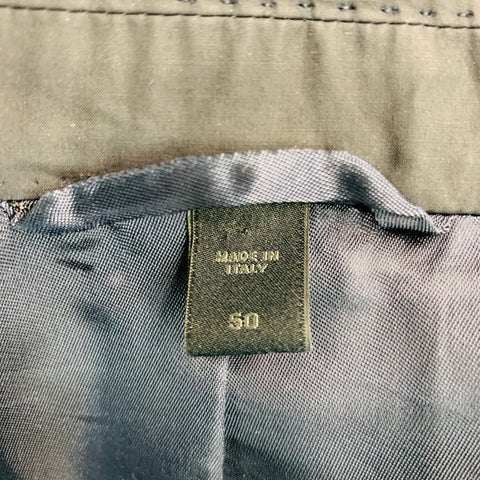 BURBERRY PRORSUM Talla 40 Abrigo deportivo de algodón revestido negro