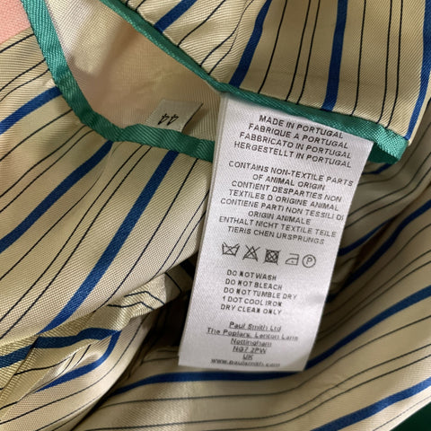 PS by PAUL SMITH Chest Size 34 Pink Blue Green Purple Brown Sport Coat