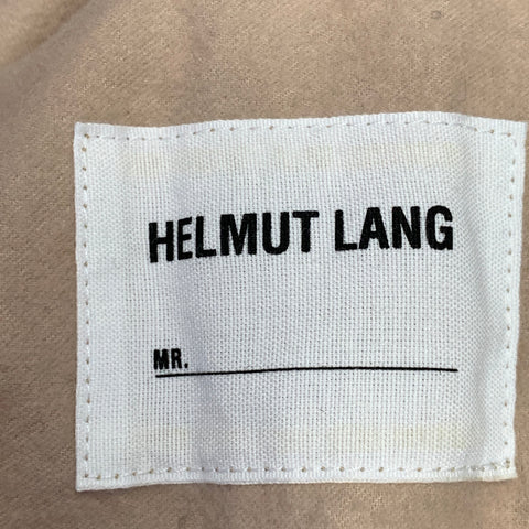 HELMUT LANG Size S Grey Textured Polyester Faux Fur Zip Up Bomber Jacket