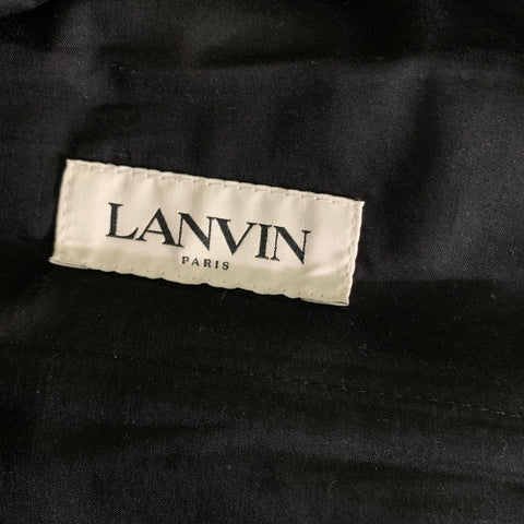 LANVIN Size 36 Tan Wool Zip Fly Casual Pants