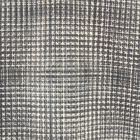 BOTTEGA VENETA Size L Grey White Plaid Cotton Button Up Long Sleeve Shirt