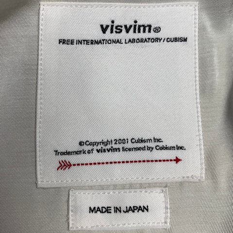 VISVIM Size L Yardbird Black Wool Linen Notch Lapel Sport Coat