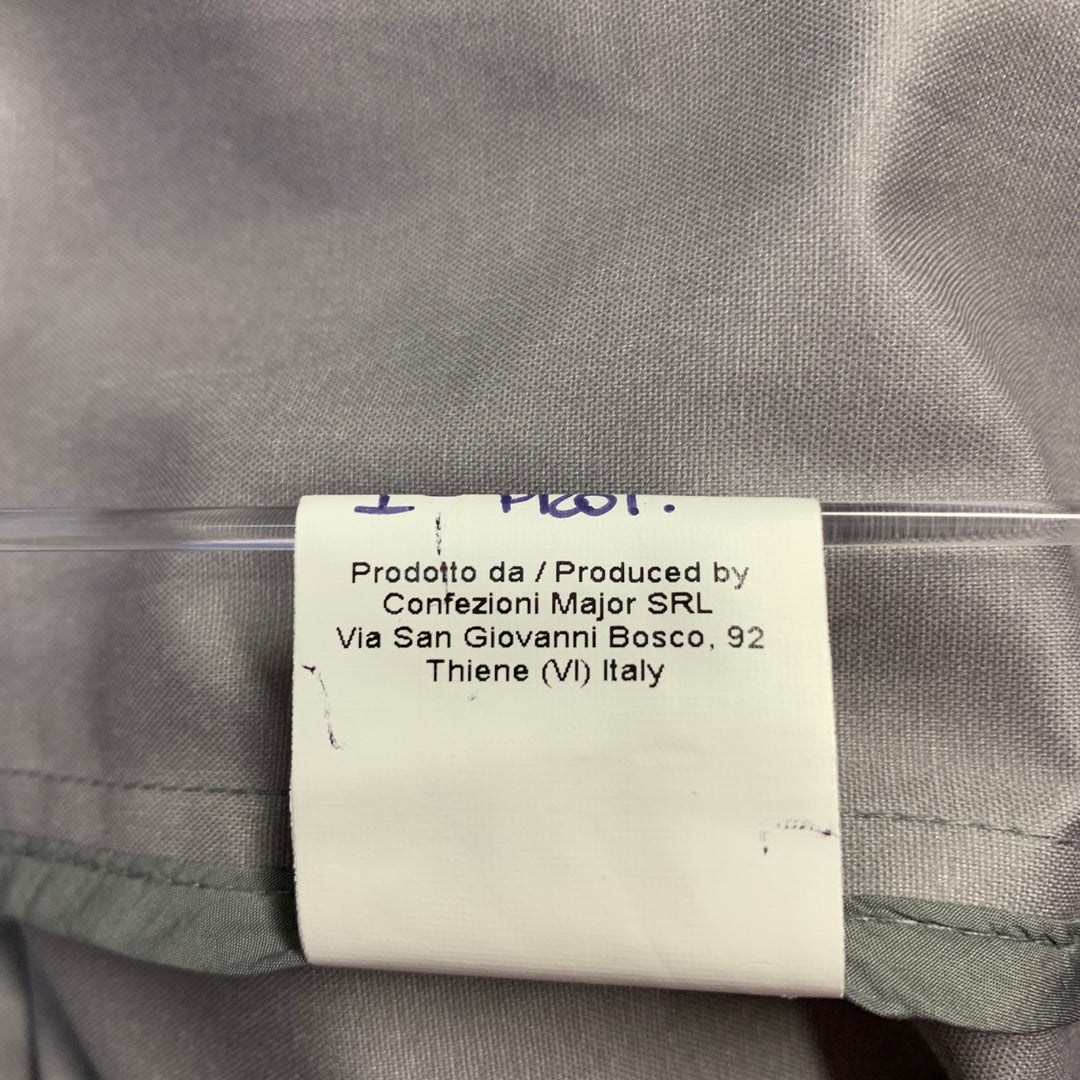 LARDINI Size 40 Green Double Breasted Jacket