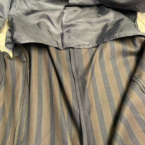 Veste de sport Ermenegildo Zegna en twill de laine marine, revers crantés, taille 40 Regular