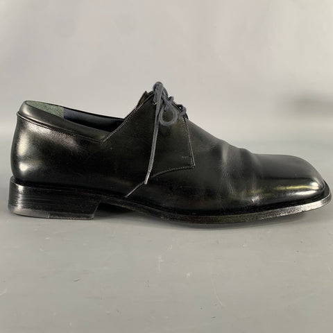 MAGLI by BRUNO MAGLI Size 9 Black Leather Square Toe Loafers