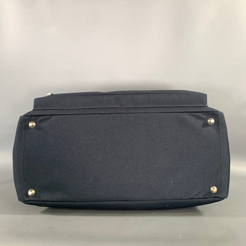 JACK SPADE Navy Black Canvas Duffle Bag