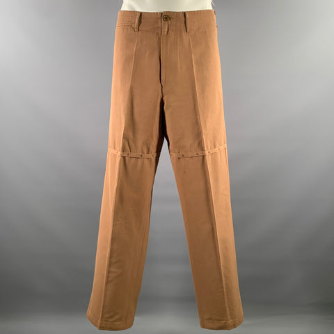 YOHJI YAMAMOTO Chest Size 50 Tan Cotton 40 33 Suit