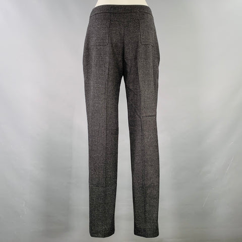 PHILOSOPHY di ALBERTA FERRETTI Size 6 Grey Wool Blend Flat Front Casual Pants