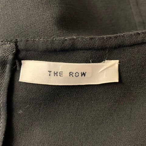 THE ROW Size XL Black Long Dress