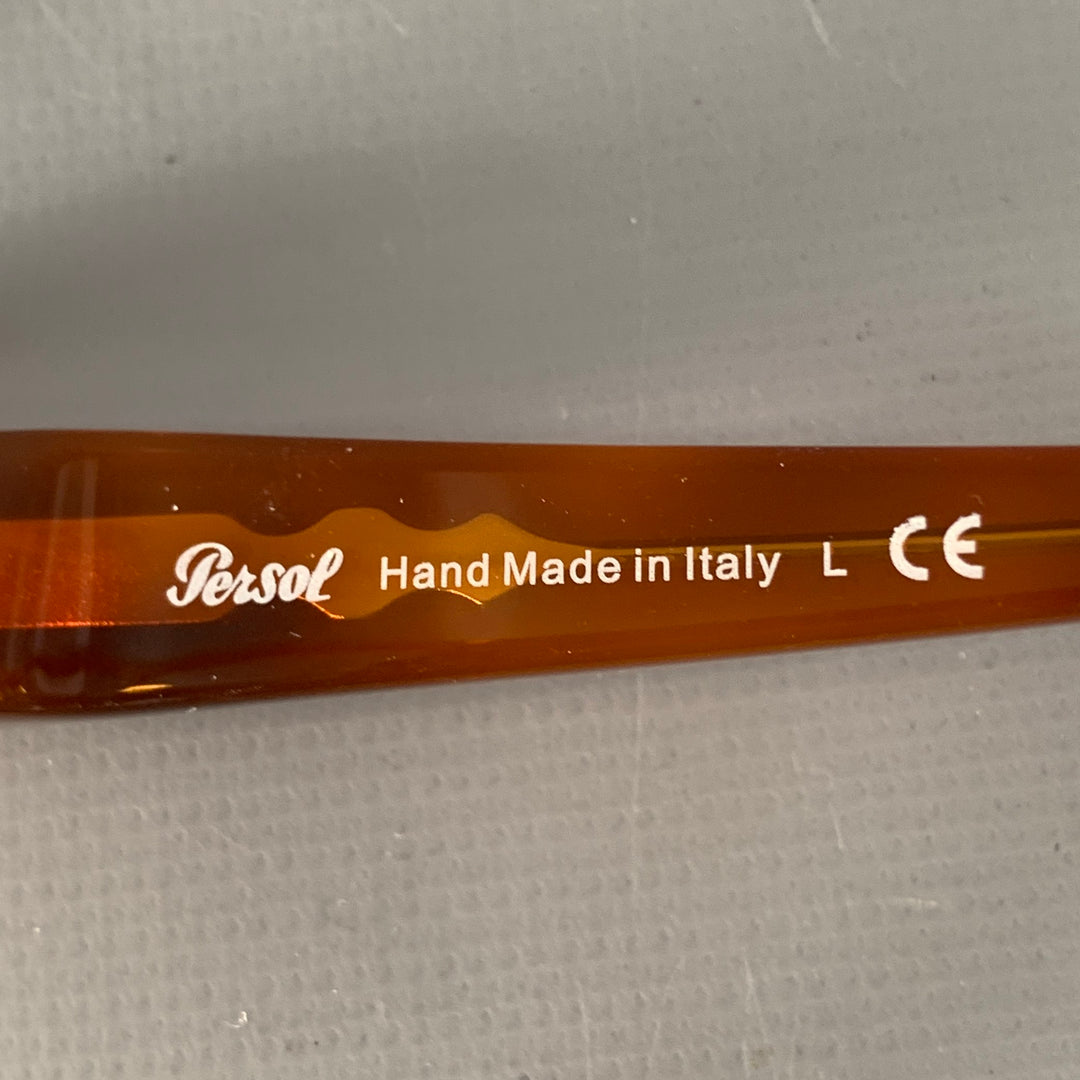 PERSOL Terra di Siena Orange Tortoiseshell Acetate Frames