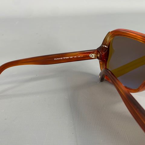 TOM FORD Brown Tortoise Sunglasses