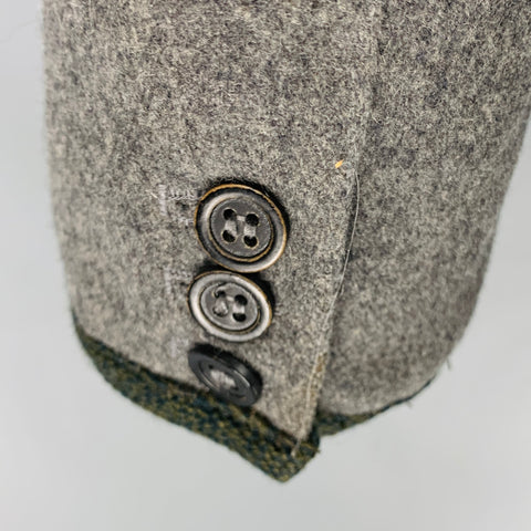 MARC by MARC JACOBS Size M Charcoal Grey Wool Blend Sport Coat