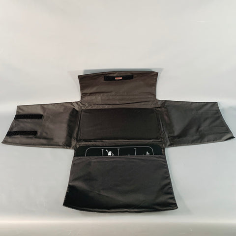 Housse à vêtements TUMI en nylon noir pliable à fermeture auto-agrippante