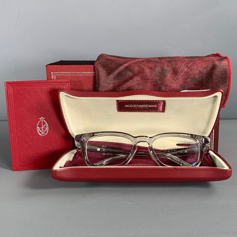 JACQUES MARIE MAGE Clear Solid Acetate  Eyewear