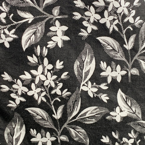 SCOTCH AND SODA Size M Black Grey Floral Cotton One Pocket Long Sleeve Shirt