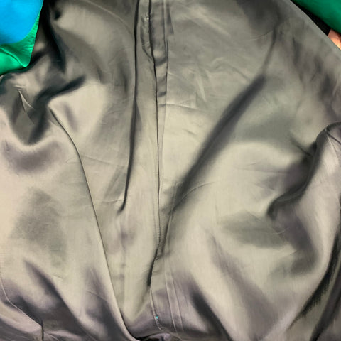 PAUL SMITH Size 36 Kensington Teal Wool Twill Suit