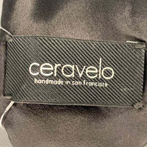 CERAVELO Black Purple Dots Ascot