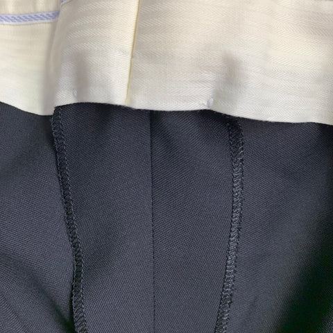 PAUL SMITH Size 38 Wool Mohair Tuxedo Dress Pants