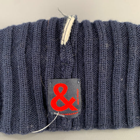 DOLCE & GABBANA Size XS Navy Wool Hats