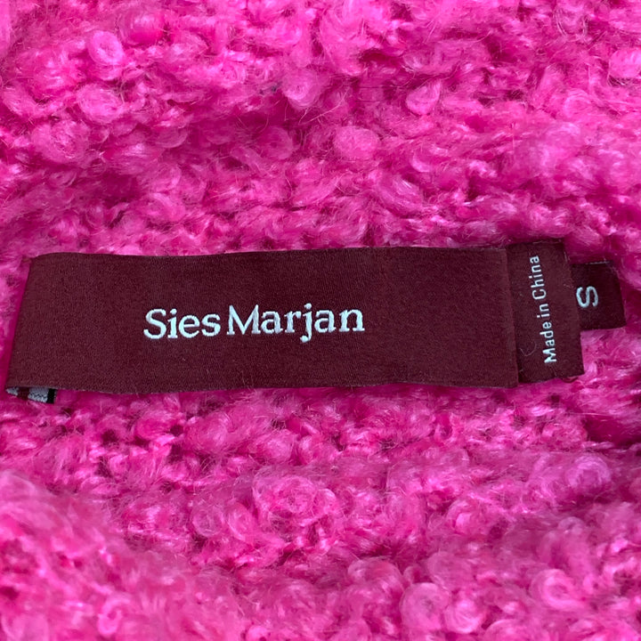 SIES MARJAN Size S Pink Acrylic Blend Knit Turtleneck Pullover
