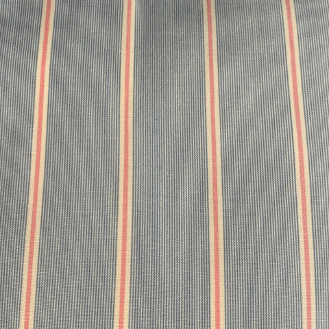 TURNBULL & ASSER Size L Blue Pink Stripe Cotton French Cuff Long Sleeve Shirt