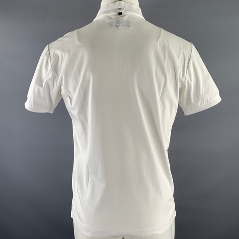 RAG & BONE Size S White Cotton Polo