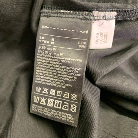 Y-3 Size M Black Organic Cotton Sleeveless Tank Top