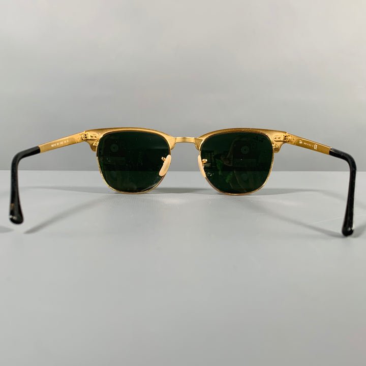 RAY-BAN Black Gold -Clubmaster Classic- Sunglasses
