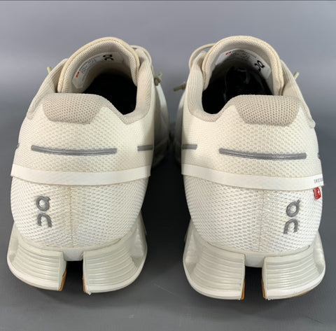 ON CLOUD Size 11 White Mesh Runner Sneakers