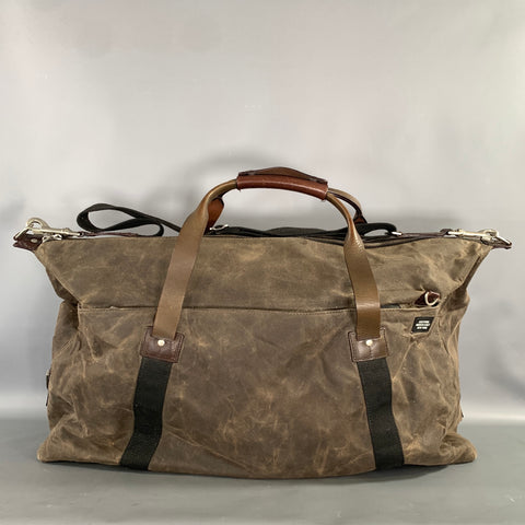 JACK SPADE Brown Black Mixed Fabrics Satchel Bags