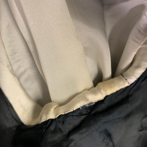 DRIES VAN NOTEN Size 38 Black Wool Peak Lapel Sport Coat