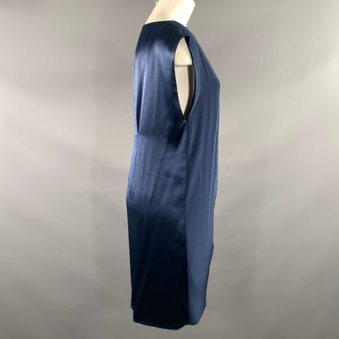RAG & BONE Size 2 Navy Triacetate Midi Cocktail Dress