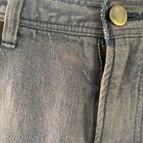 NUMBER (N)INE Size 31 Blue Cotton Straight leg Jeans