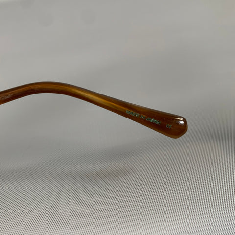 MR LEIGHT Brown Gold Sunglasses & Eyewear