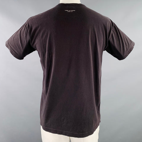 COMME des GARCONS HOMME PLUS Size L Black Jersey Crew Neck T-shirt