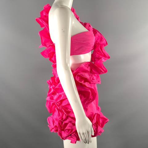 aknvas pink dress The Kaitlyn dress in stone pink 6